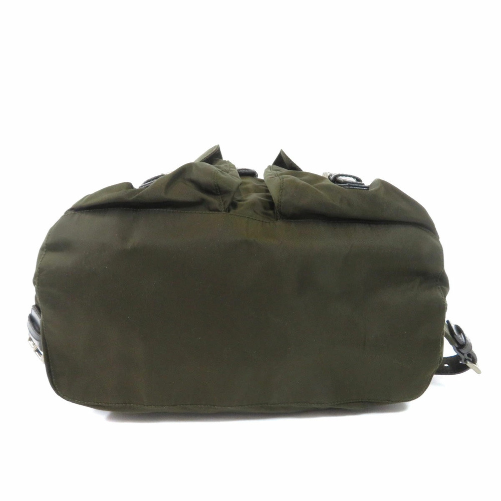 Prada logo plate Backpack Rucksack Daypack - Picture 4 of 11